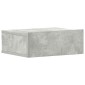 vidaXL Κομοδίνα Κρεμαστά 2 τεμ. Γκρι Σκυροδ. 40x30x15 εκ. Μοριοσανίδα