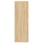 vidaXL Ραφιέρα Τοίχου Χρώμα Sonoma Δρυς 104x20x58,5 εκ. Μοριοσανίδα