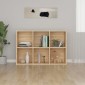 vidaXL Ραφιέρα / Βιβλιοθήκη Sonoma Δρυς 66x30x97,8 εκ. από Μοριοσανίδα
