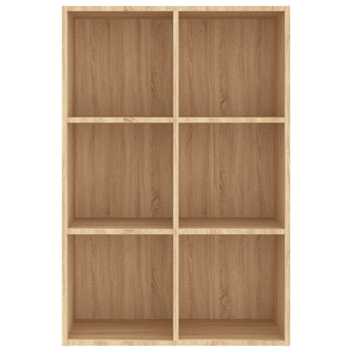 vidaXL Ραφιέρα / Βιβλιοθήκη Sonoma Δρυς 66x30x97,8 εκ. από Μοριοσανίδα