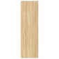 vidaXL Ραφιέρα / Βιβλιοθήκη Sonoma Δρυς 66x30x97,8 εκ. από Μοριοσανίδα