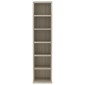vidaXL Έπιπλο για CD Sonoma Δρυς 21 x 20 x 88 εκ. Επεξεργασμένο Ξύλο