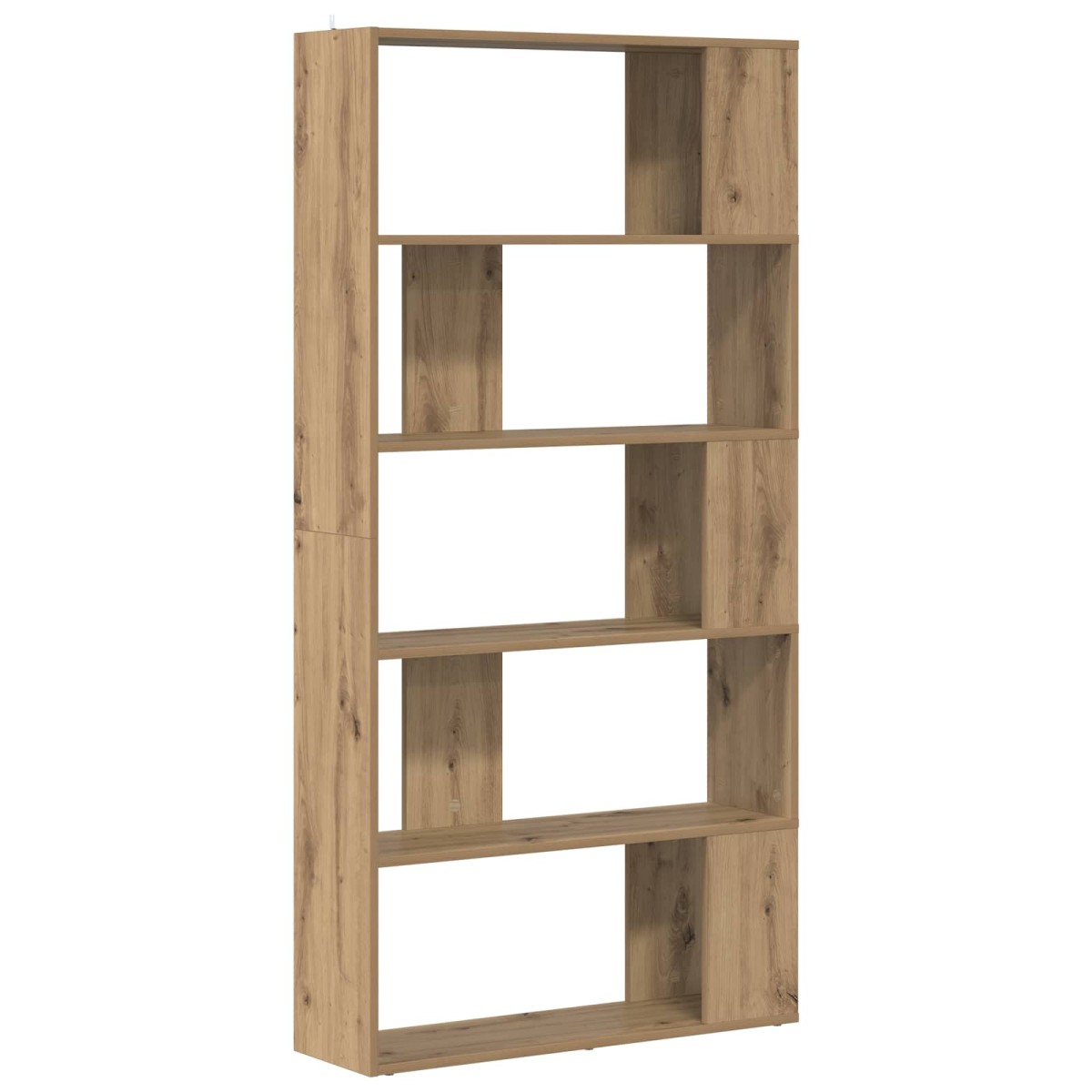vidaXL Βιβλιοθήκη 80 x 24 x 159 εκ Επεξεργασμένο Ξύλο Artisan Oak