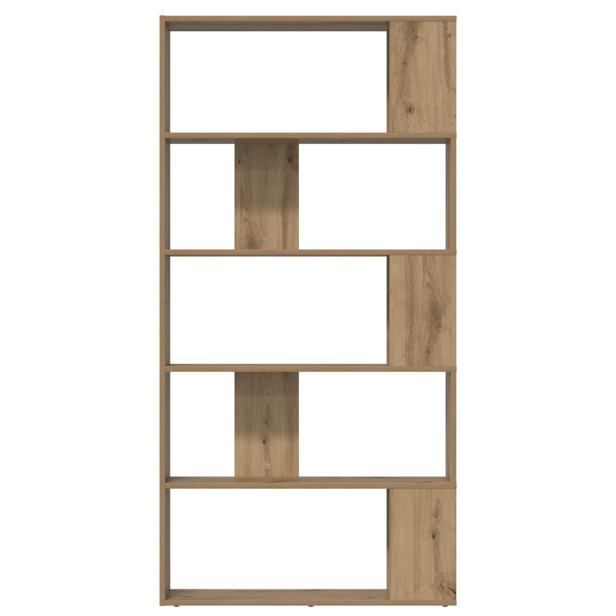 vidaXL Βιβλιοθήκη 80 x 24 x 159 εκ Επεξεργασμένο Ξύλο Artisan Oak