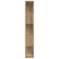 vidaXL Βιβλιοθήκη 80 x 24 x 159 εκ Επεξεργασμένο Ξύλο Artisan Oak