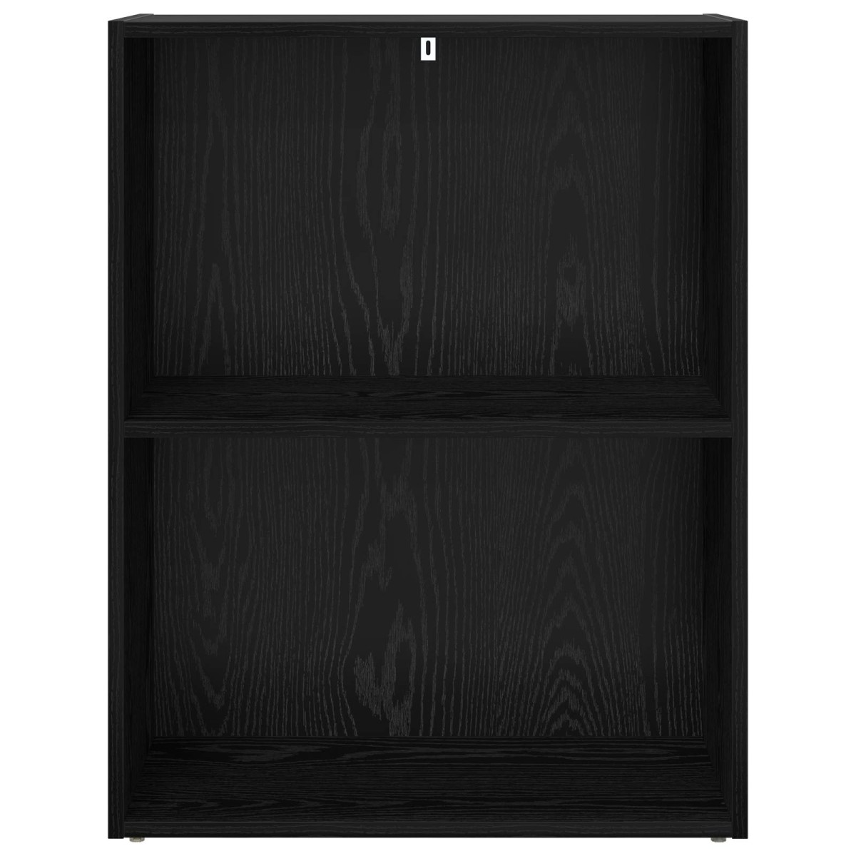 vidaXL Ράφι Βιβλίων 60 x 30 x 76.5 εκ Επεξεργασμένο Ξύλο Μαύρη Οξυά