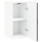 vidaXL Πάνελ πλυντηρίου πιάτων Kalmar Μαύρη Οξυά 30 x 31 x 60 εκ