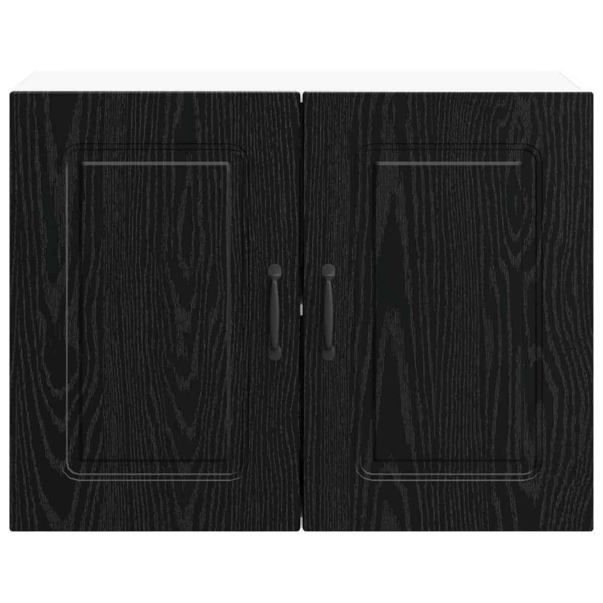 vidaXL Πάνελ πλυντηρίου πιάτων Kalmar Μαύρη Οξυά 80 x 31 x 60 εκ