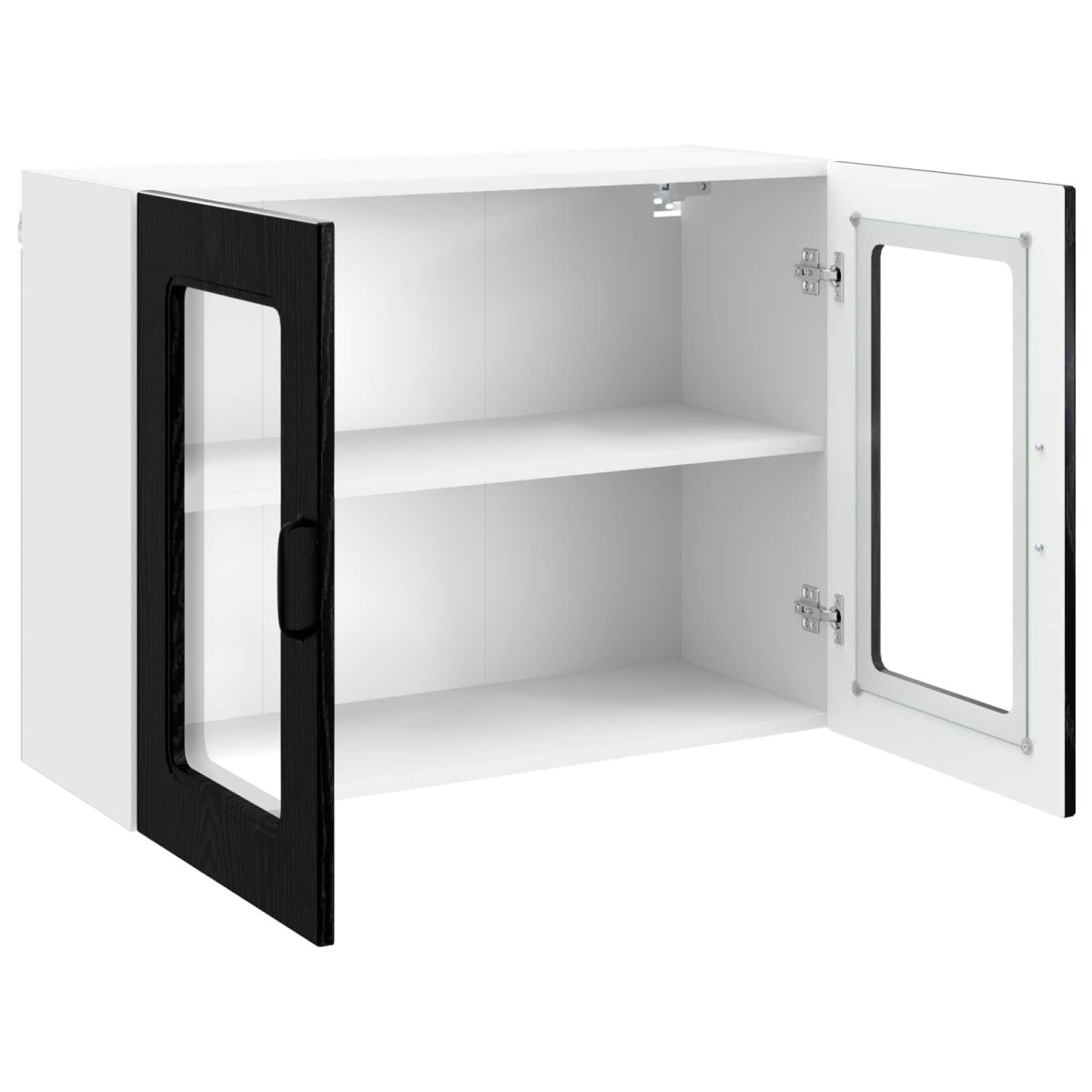 vidaXL Πάνελ πλυντηρίου πιάτων Kalmar Μαύρη Οξυά 80 x 31 x 60 εκ