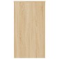 vidaXL Γραφείο Sonoma Δρυς 90 x 40 x 72 εκ. από Επεξεργασμένο Ξύλο