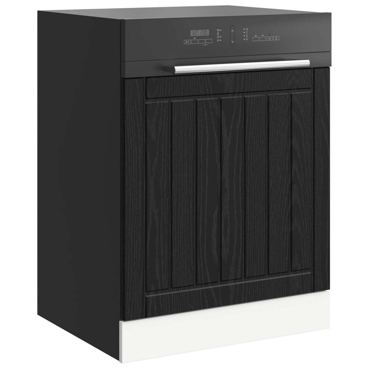 vidaXL Πάνελ πλυντηρίου πιάτων LUCCA Μαύρη Δρυς 60 x 1,5 x 57 εκ