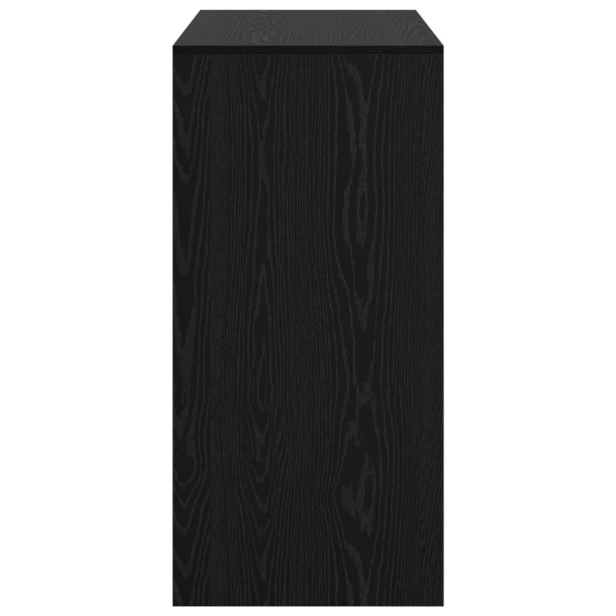 vidaXL Τραπέζι μπαρ 102 x 50 x 103,5 εκ. Επεξεργασμένο Ξύλο Μαύρη Οξυά