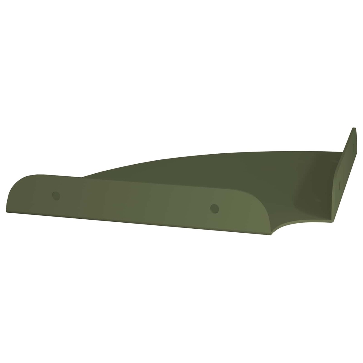 vidaXL Floating Ράφι Γωνίας Γωνιακή βάση 4 τμχ. Ελιά Πράσινη
