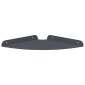 vidaXL Floating Ράφι Γωνίας Γωνιακή βάση 2 τμχ. Ανθρακί 24 x 24 x 2 εκ