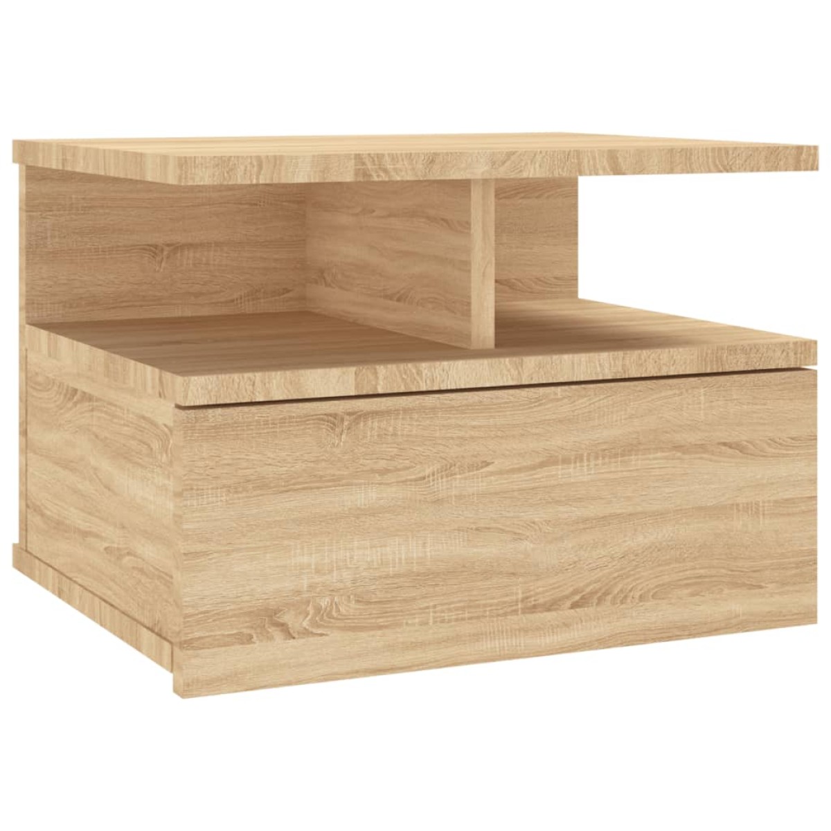 vidaXL Κομοδίνα Κρεμαστά 2 τεμ. Sonoma Δρυς 40x31x27 εκ. Μοριοσανίδα