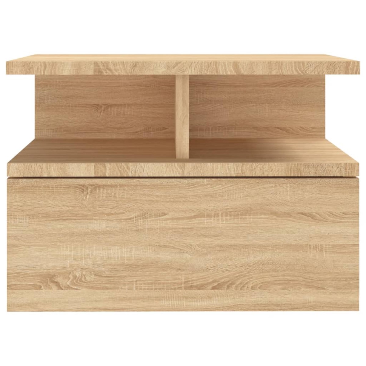 vidaXL Κομοδίνα Κρεμαστά 2 τεμ. Sonoma Δρυς 40x31x27 εκ. Μοριοσανίδα