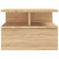 vidaXL Κομοδίνα Κρεμαστά 2 τεμ. Sonoma Δρυς 40x31x27 εκ. Μοριοσανίδα