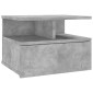 vidaXL Κομοδίνα Κρεμαστά 2 τεμ. Γκρι Σκυροδ. 40x31x27 εκ. Μοριοσανίδα
