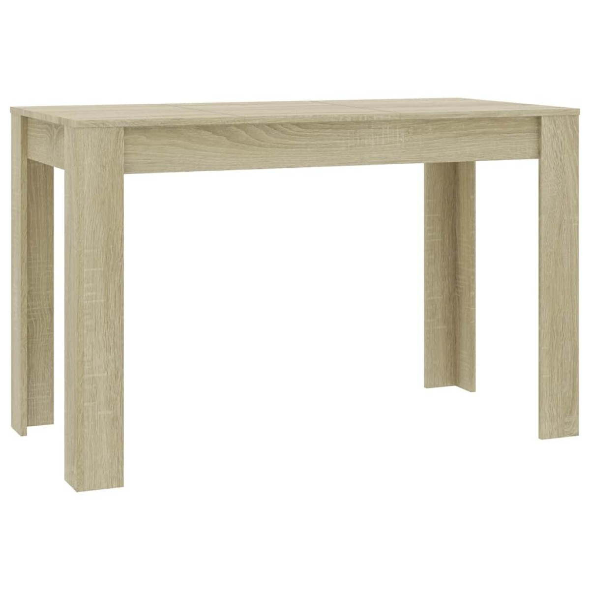 vidaXL Τραπεζαρία Sonoma Δρυς 120 x 60 x 76 εκ. από Μοριοσανίδα