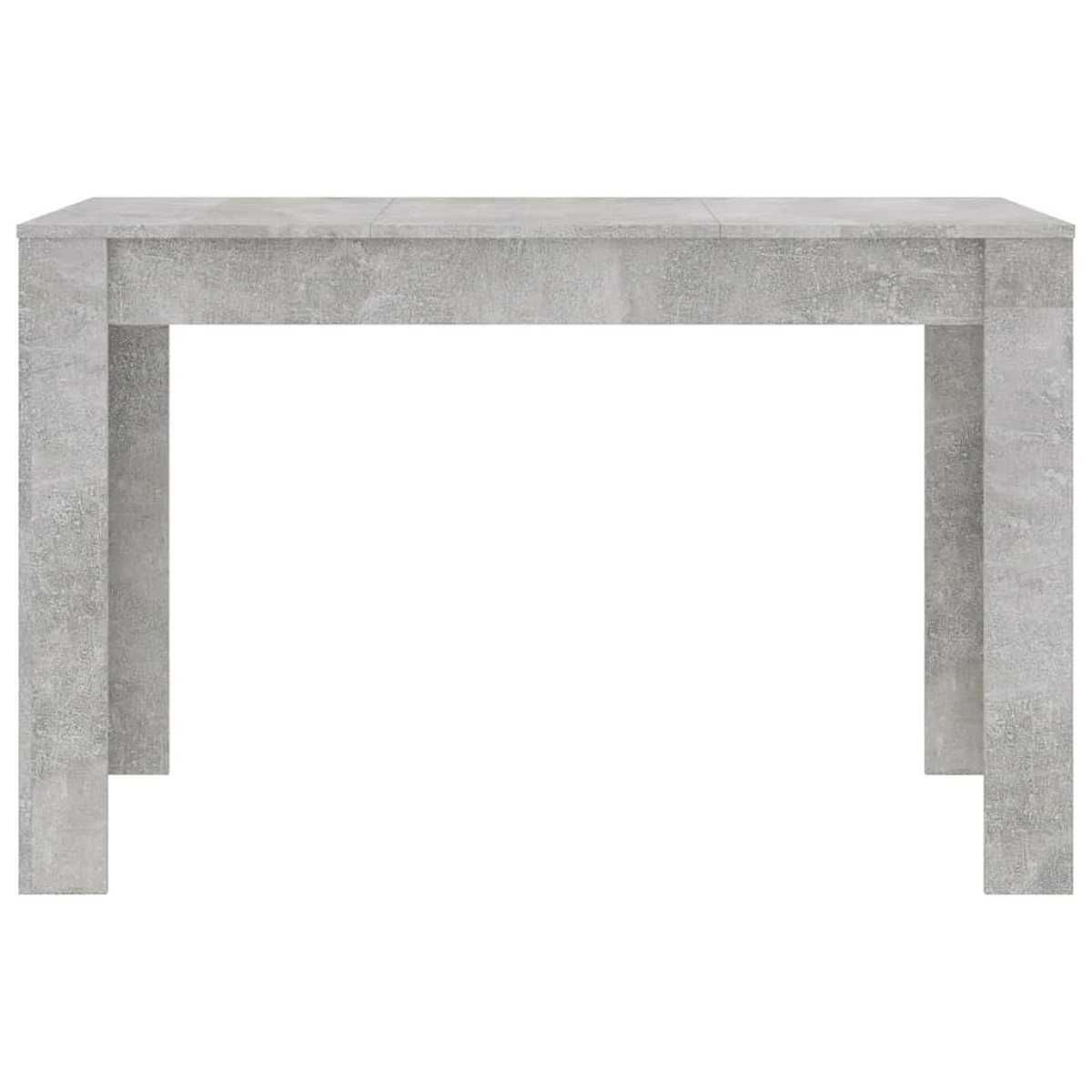 vidaXL Τραπεζαρία Γκρι του Σκυροδέματος 120x60x76 εκ. από Μοριοσανίδα