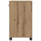 vidaXL Σταντ Εκτυπωτή Artisian Δρυς 60 x 40 x 68,5 εκ.