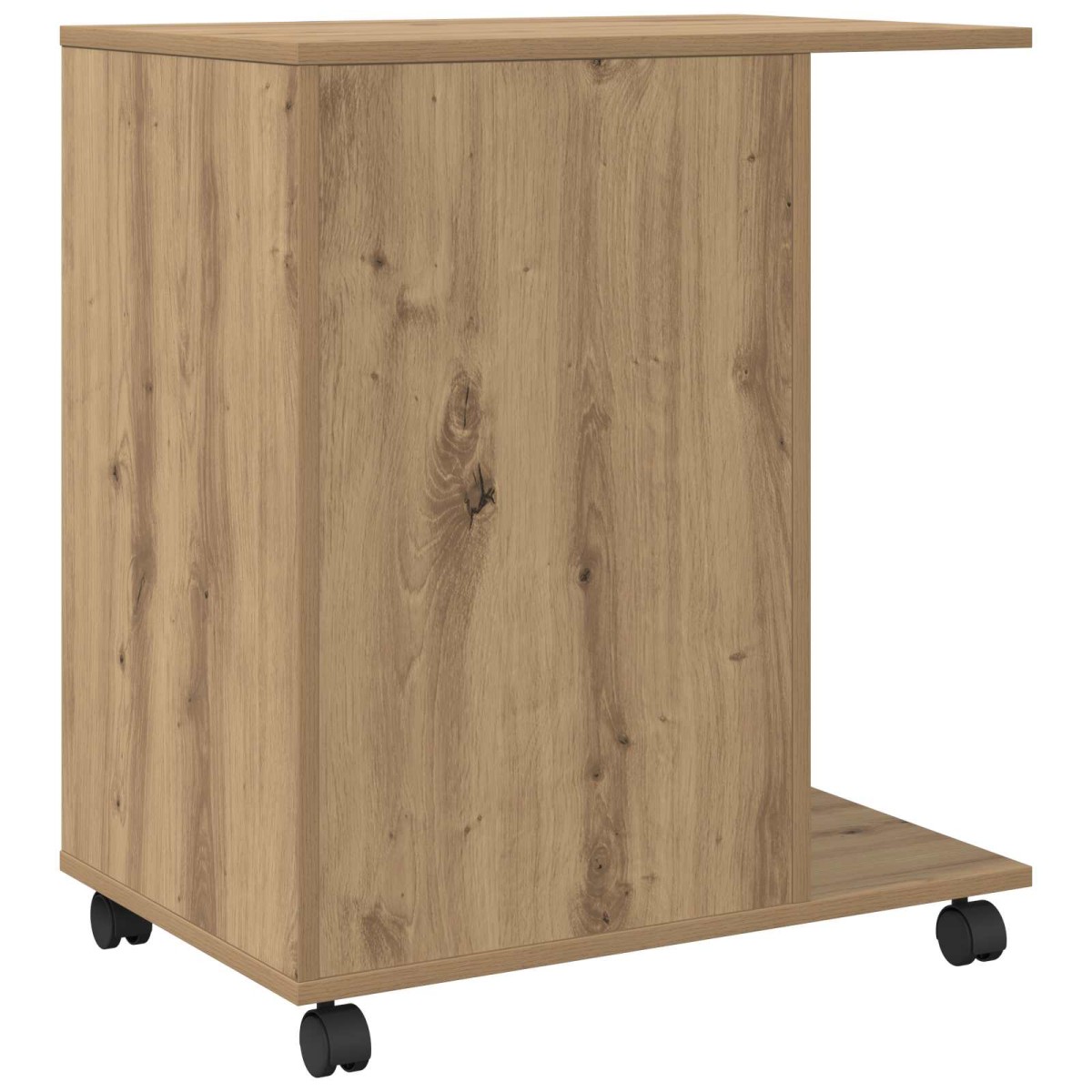vidaXL Σταντ Εκτυπωτή Artisian Δρυς 60 x 40 x 68,5 εκ.
