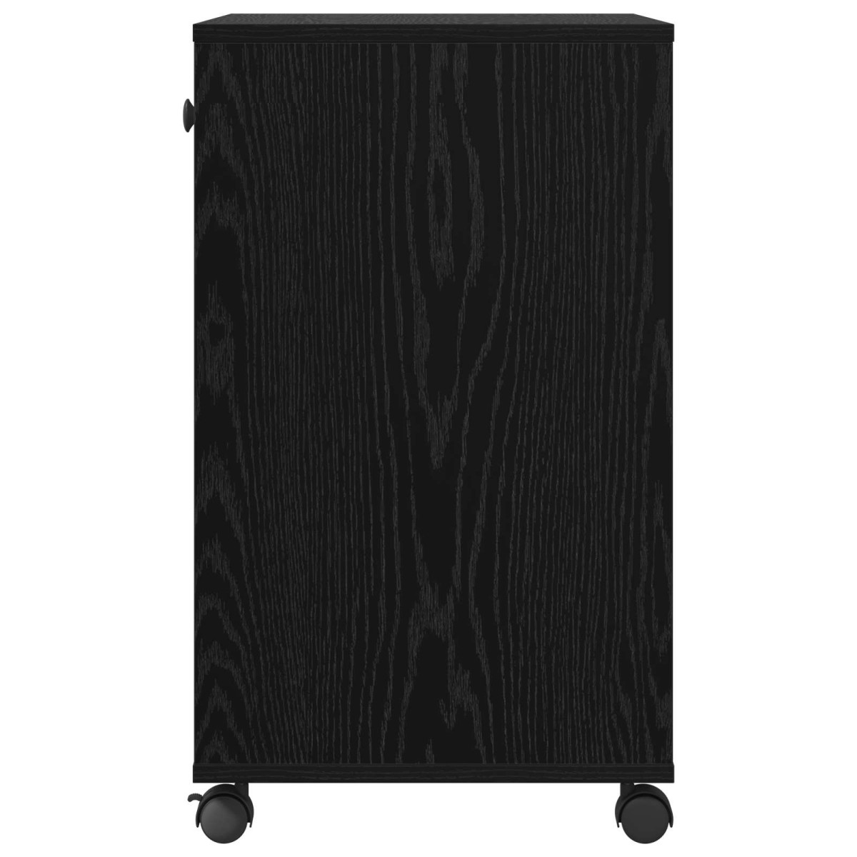 vidaXL Σταντ Εκτυπωτή Μαύρη Δρυς 60 x 40 x 68,5 εκ. Επεξεργασμένο Ξύλο