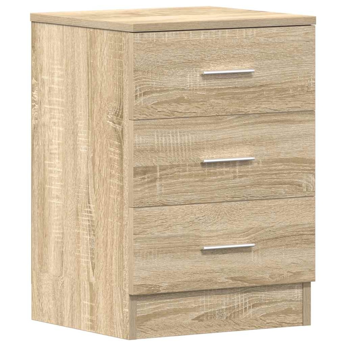 vidaXL Κομοδίνο Χρώμα Sonoma Δρυς 38 x 35 x 56 εκ. από Μοριοσανίδα