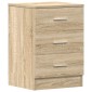 vidaXL Κομοδίνο Χρώμα Sonoma Δρυς 38 x 35 x 56 εκ. από Μοριοσανίδα