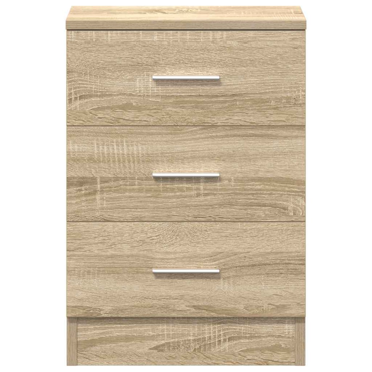 vidaXL Κομοδίνο Χρώμα Sonoma Δρυς 38 x 35 x 56 εκ. από Μοριοσανίδα