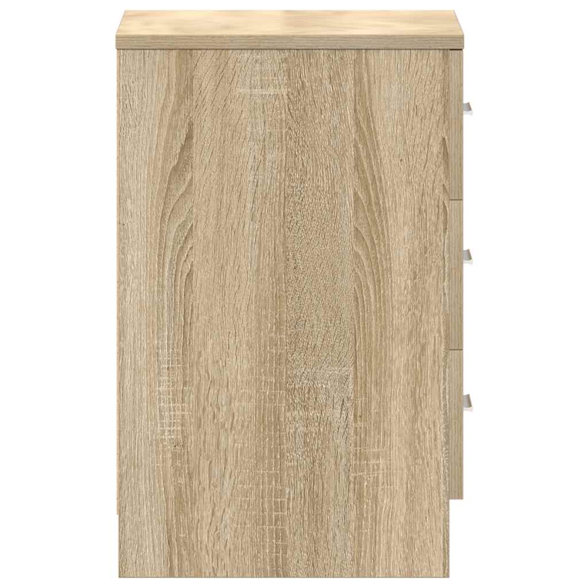 vidaXL Κομοδίνο Χρώμα Sonoma Δρυς 38 x 35 x 56 εκ. από Μοριοσανίδα