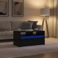 vidaXL Τραπεζάκι σαλονιού Μαύρη Οξυά 90 x 50 x 45 cm