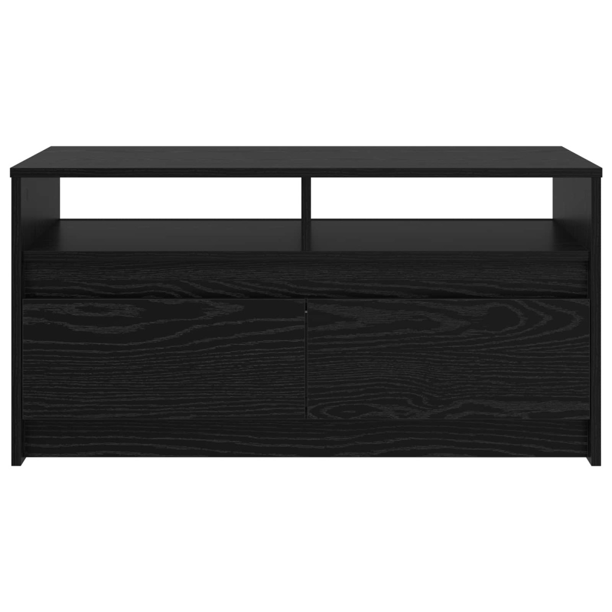 vidaXL Τραπεζάκι σαλονιού Μαύρη Οξυά 90 x 50 x 45 cm