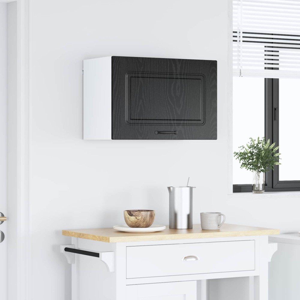 vidaXL Πάνελ πλυντηρίου πιάτων Kalmar Μαύρη Οξυά 60 x 31 x 40 εκ