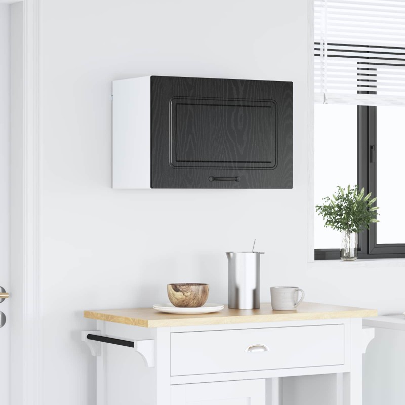vidaXL Πάνελ πλυντηρίου πιάτων Kalmar Μαύρη Οξυά 60 x 31 x 40 εκ