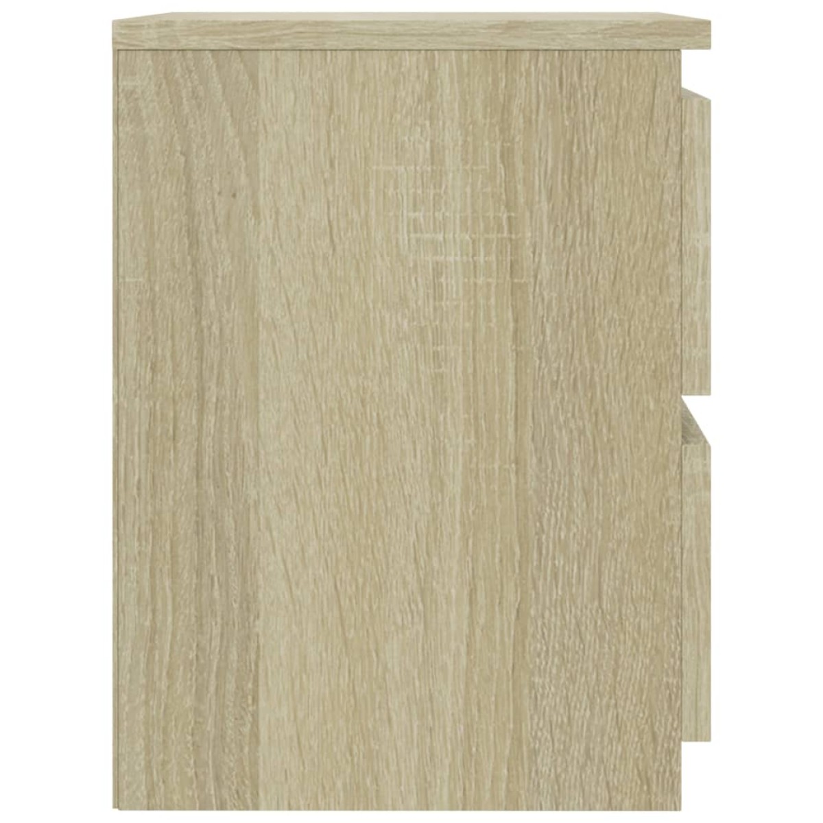 vidaXL Κομοδίνα 2 τεμ. Sonoma Δρυς 30 x 30 x 40 εκ. από Μοριοσανίδα
