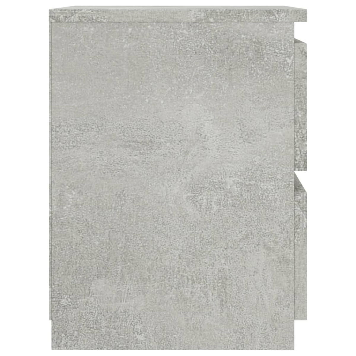 vidaXL Κομοδίνα 2 τεμ. Γκρι Σκυροδέματος 30x30x40 εκ. από Μοριοσανίδα