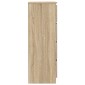 vidaXL Συρταριέρα Sonoma Δρυς 60 x 35 x 98,5 εκ. Επεξεργασμένο Ξύλο