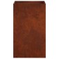 vidaXL Γλάστρα Κήπου 2 τμχ. Σκ rusty 30 x 30 x 40 cm