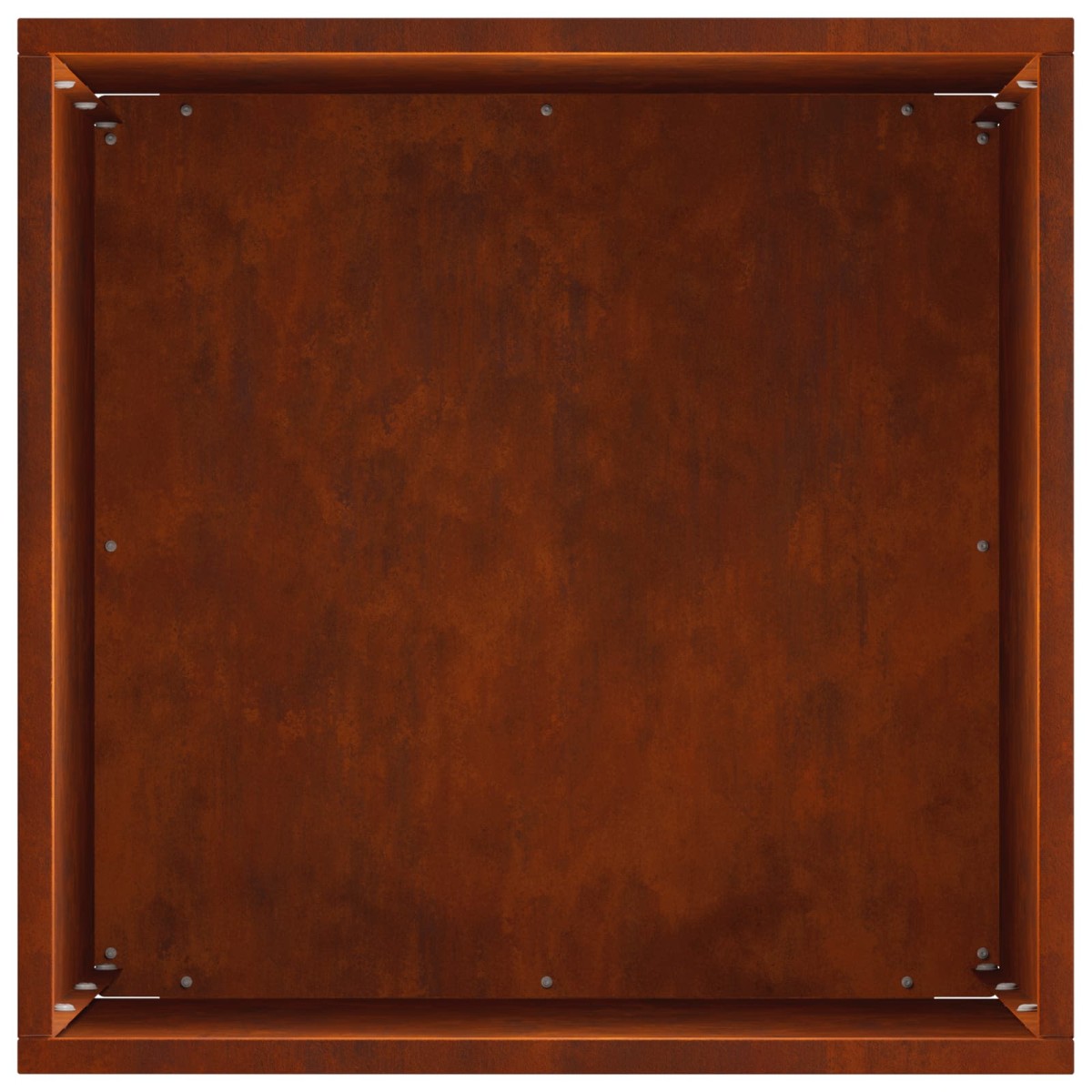 vidaXL Γλάστρα Κήπου 2 τμχ. Σκ rusty 30 x 30 x 40 cm