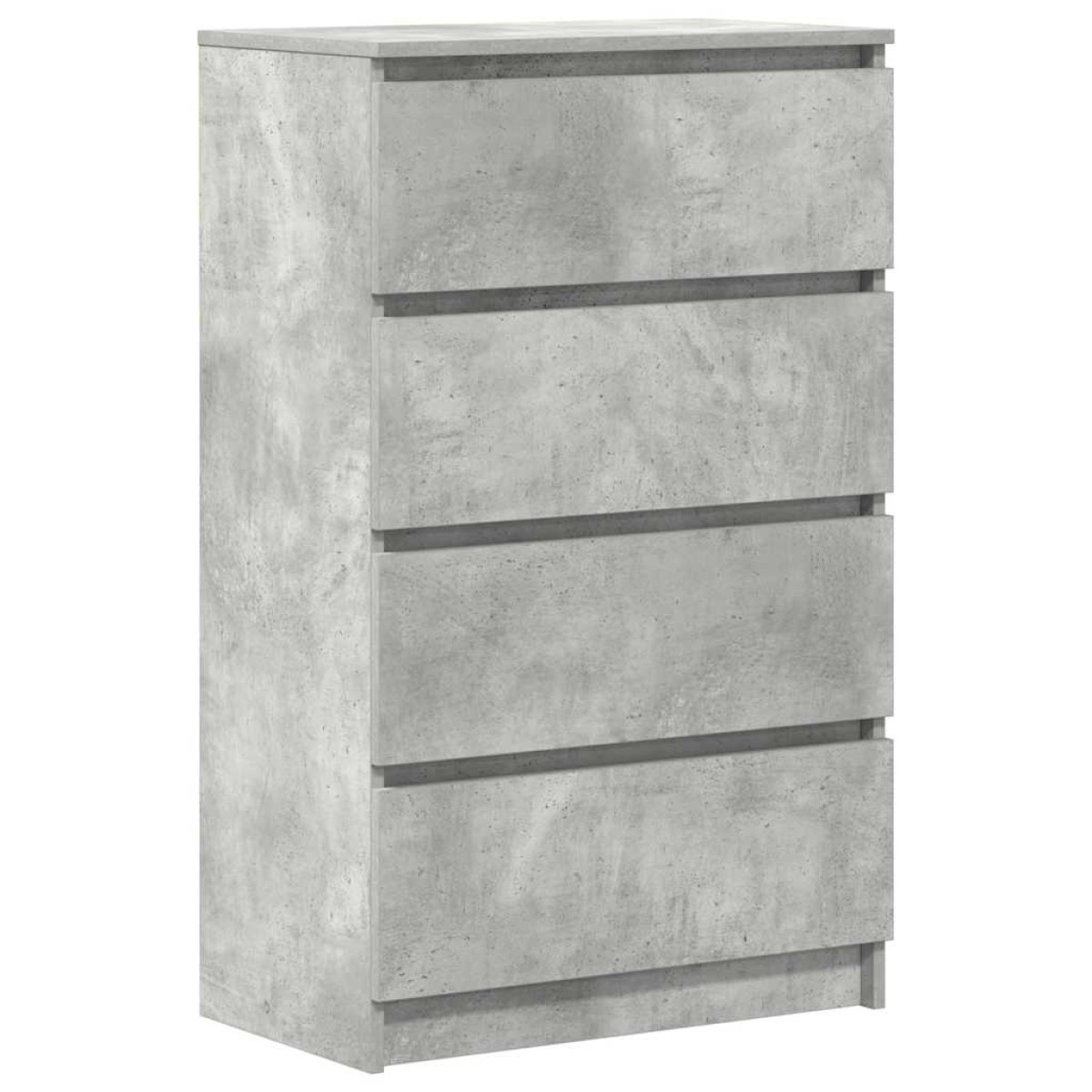 vidaXL Συρταριέρα Γκρι Σκυροδέματος 60x35x98,5 εκ. Επεξεργασμένο Ξύλο