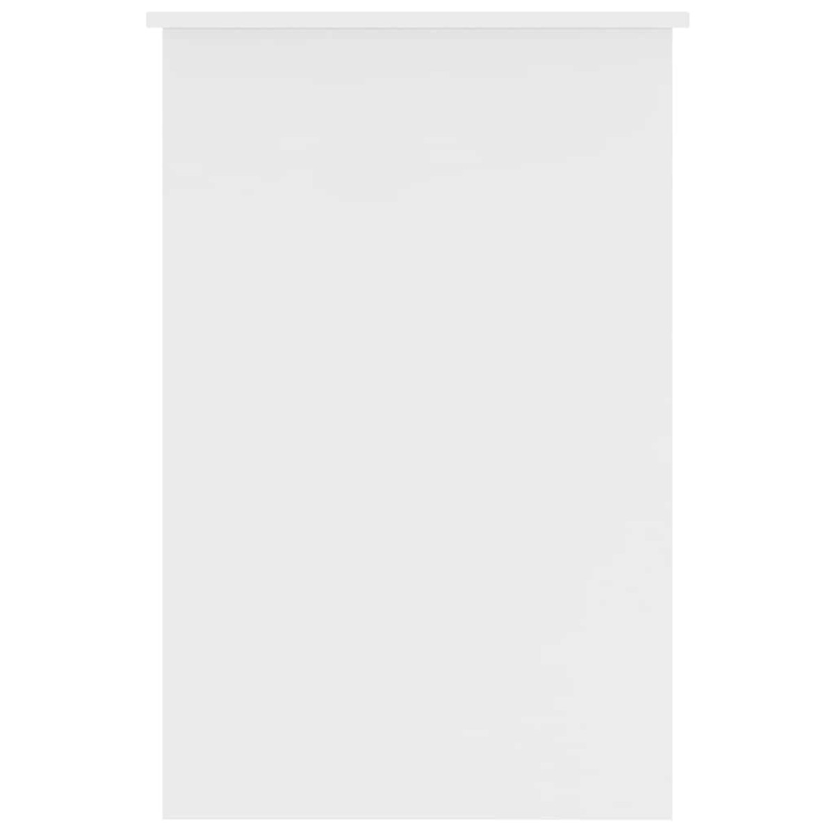 vidaXL Γραφείο Λευκό 100 x 50 x 76 εκ. από Μοριοσανίδα