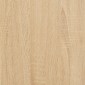 vidaXL Γραφείο Χρώμα Sonoma Δρυς 100 x 50 x 76 εκ. από Μοριοσανίδα