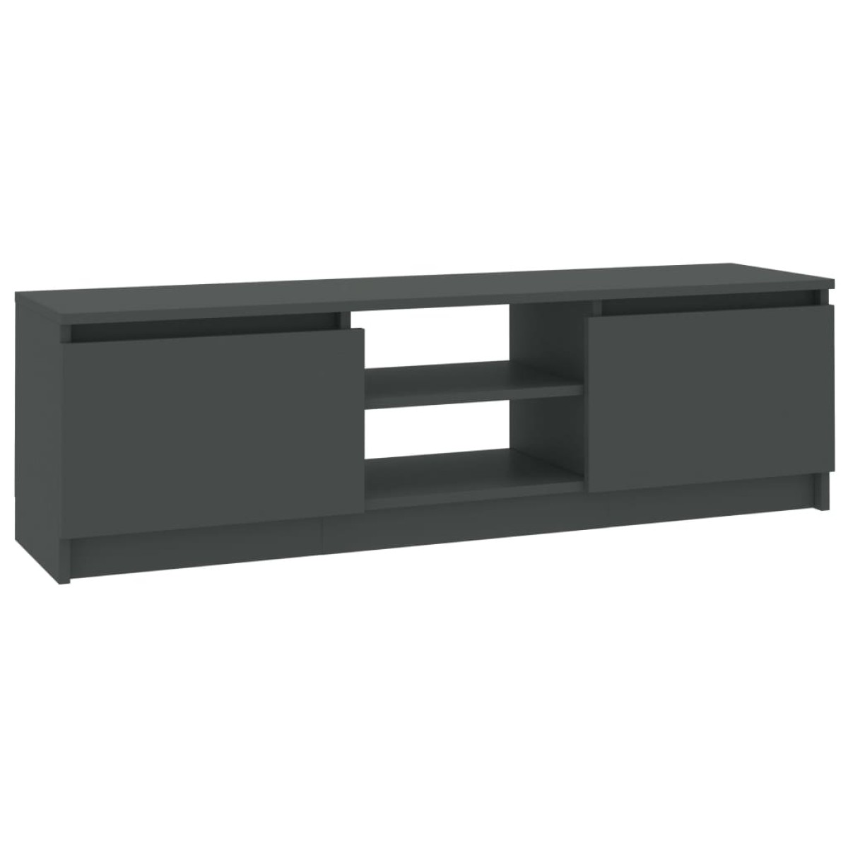 vidaXL Έπιπλο Τηλεόρασης Γκρι 120 x 30 x 35,5 εκ. από Μοριοσανίδα