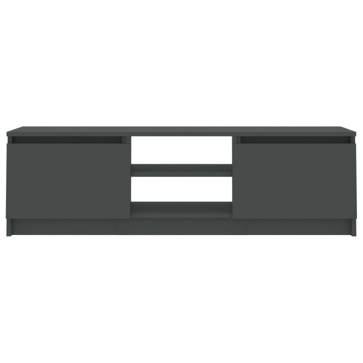 vidaXL Έπιπλο Τηλεόρασης Γκρι 120 x 30 x 35,5 εκ. από Μοριοσανίδα