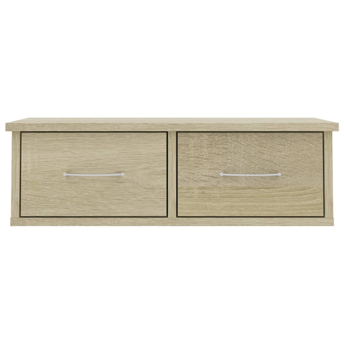 vidaXL Ράφι Τοίχου με Συρτάρια Sonoma Δρυς 60x26x18,5 εκ. Μοριοσανίδα