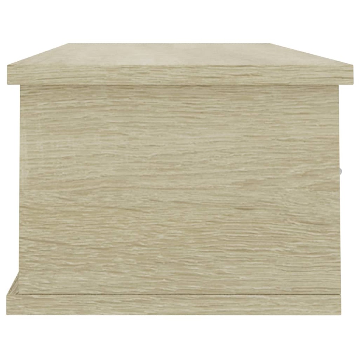 vidaXL Ράφι Τοίχου με Συρτάρια Sonoma Δρυς 88x26x18,5 εκ. Μοριοσανίδα