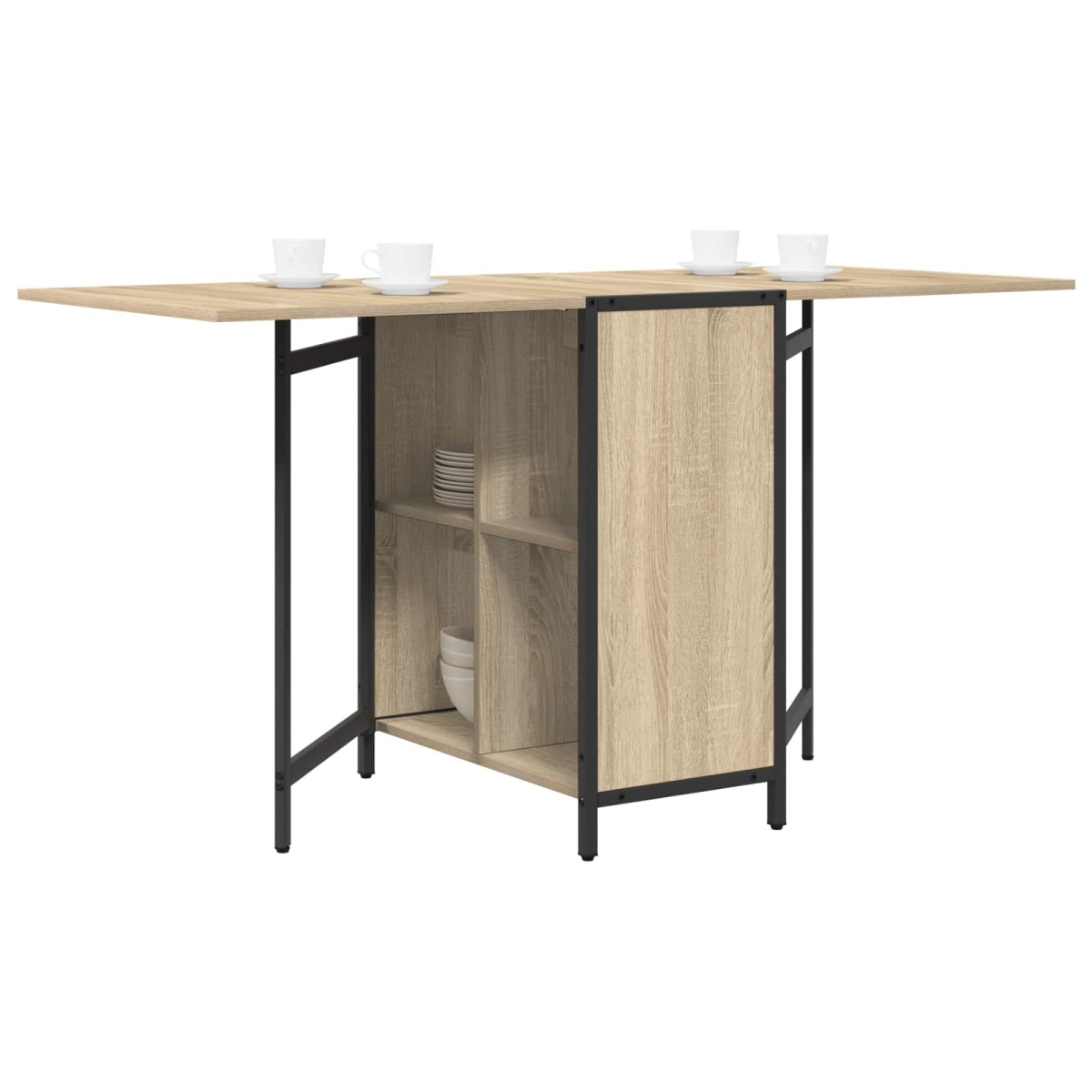 vidaXL Τραπέζι φαγητού 144 x 60 x 75 εκ. Επεξεργασμένο Ξύλο