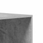 vidaXL Ντουλάπα Γκρι του Σκυροδέματος 100 x 50 x 200 εκ. Μοριοσανίδα
