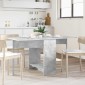 vidaXL Τραπέζι φαγητού 138 x 70 x 73,5 εκ Επεξεργασμένο Ξύλο